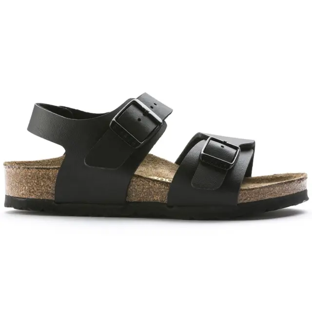 Birkenstock Πέδιλα Γυναικείο Birko-Flor(ανθεκτικό υλικό της Birkenstock-επιτρέπει την επαφή με το νερό) Μαύρο BIR/NEW YORK 1005885 BLACK - 39