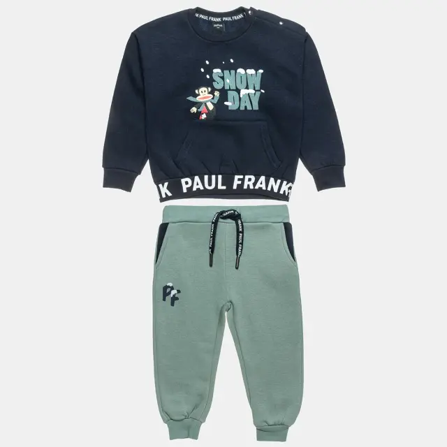Σετ φόρμας φούτερ Paul Frank με ανάγλυφα στοιχεία