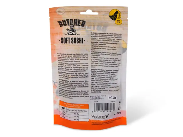 Vadigran Butcher BBQ Chicken Soft Sushi Mini 70gr 2