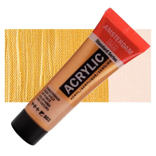 Ακρυλικό Talens Amsterdam 803 Deep Gold - 20ml