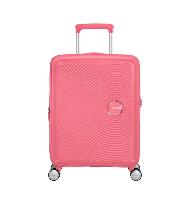 Βαλίτσα καμπίνας σκληρή AMERICAN TOURISTER Soundbox 88472 Κοραλί