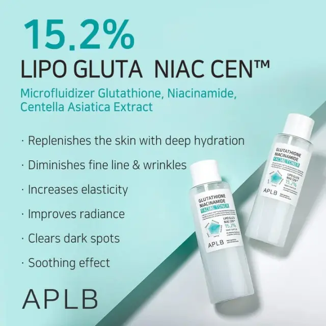 APLB Glutathione & Niacinamide Facial Toner – Τονωτική Λοσιόν με Γλουταθειόνη & Νιασιναμίδη 160ml 3