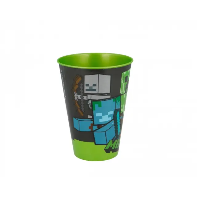 Ποτήρι πλαστικό MINECRAFT 430 ML-40406 3
