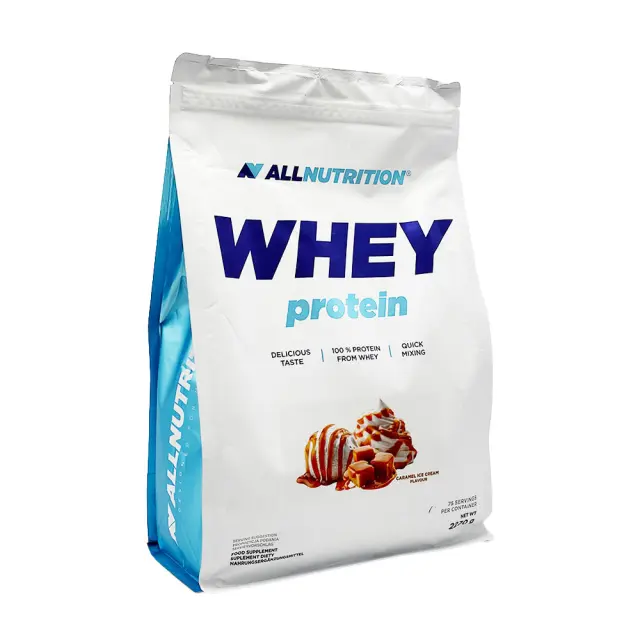 ALLNUTRITION Whey Protein Caramel Ice Cream, 2270 g