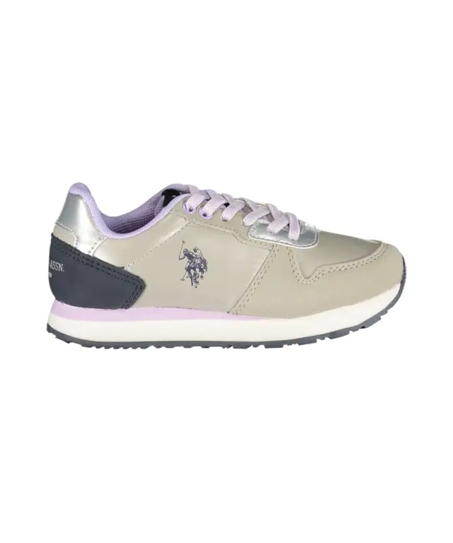 U.S. Polo Assn. - Παιδικά Sneakers Nobik NOBIK011KCNH2-SIL Ασημί