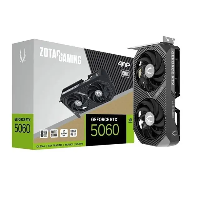 Zotac Κάρτα Γραφικών RTX 5060 8GB Amp Core GDDR7 (ZT-B50600F2-10M)