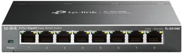 TP-LINK 8-Port Gigabit Unmanaged Pro Switch (TL-SG108E)