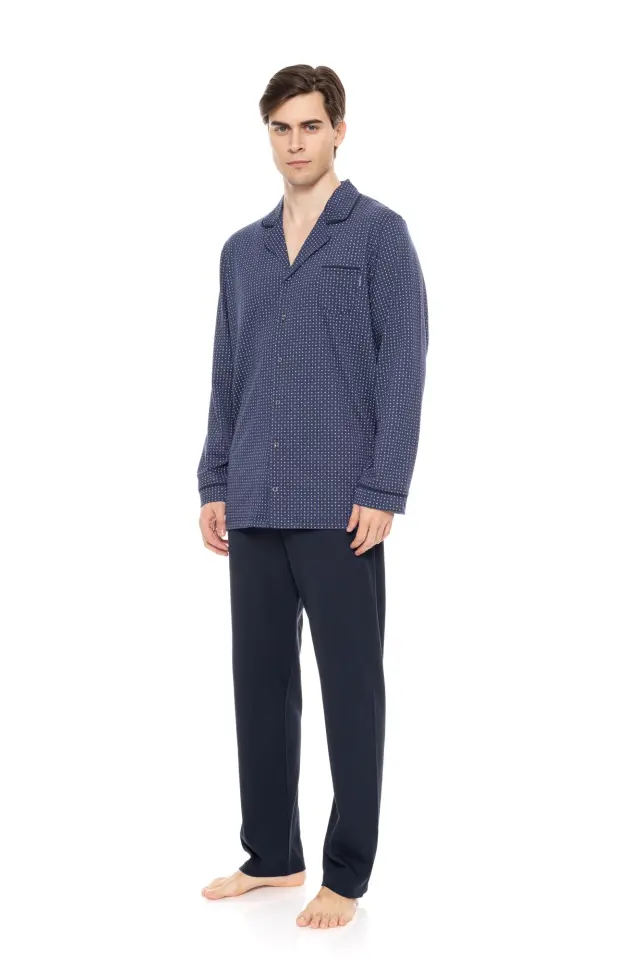 W-M735 - Type - PYJAMA GREEN GEO - L 2