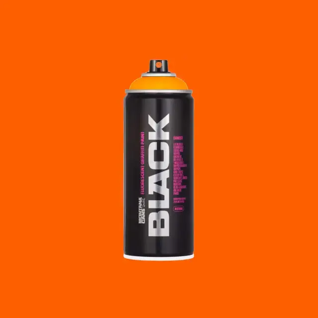 Montana Black Infra Spray Paint 400ml IN2000-Orange