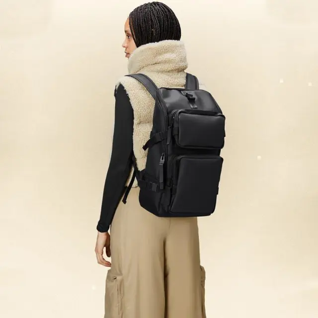 Αδιάβροχο Σακίδιο Rains Trail Cargo Backpack 14330-01 Μαύρο - ONESIZE 2