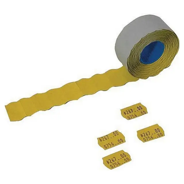 Ετικέτες Αυτοκόλλητες Ετικετογράφου 26x16mm Κίτρινες 1000 ετικέτες/ρολό