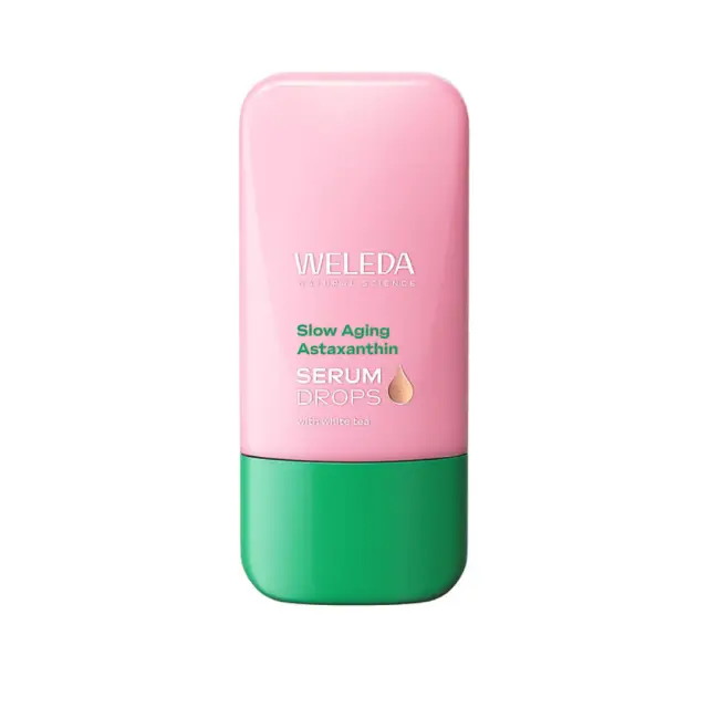 Weleda Slow Aging Astaxanthin Serum Booster Drops Ορός Αντιγήρανσης, 30ml 3
