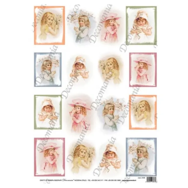 Ριζόχαρτο Decomania για Decoupage 30Χ40cm