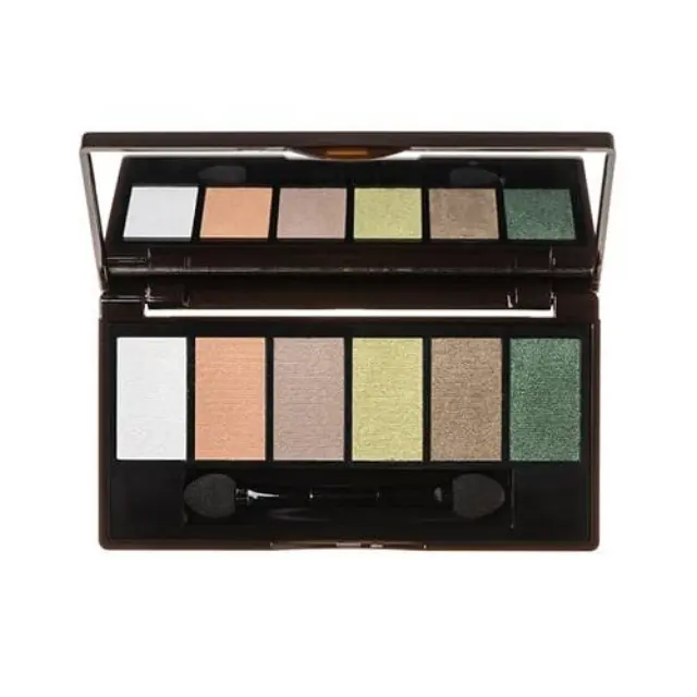 Korres Volcanic Minerals Eyeshadow Palette The Jungle Nudes Παλέτα Σκιών 6 Αποχρώσεων για Τέλεια Απόδοση και Μεταξένιο Φινίρισμα, 5gr