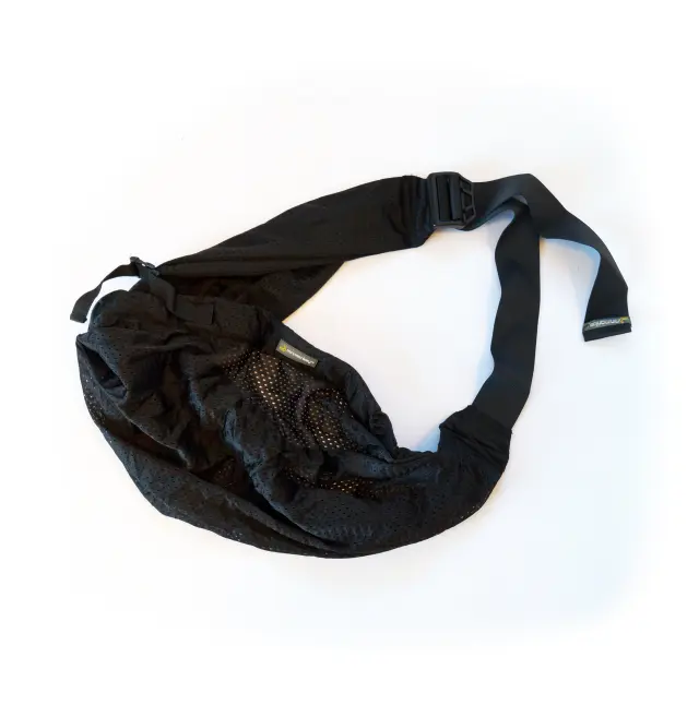 Mini Monkey: Μάρσιπος Sling Ελαφρύς και Αδιάβροχος Black MKY_00000200