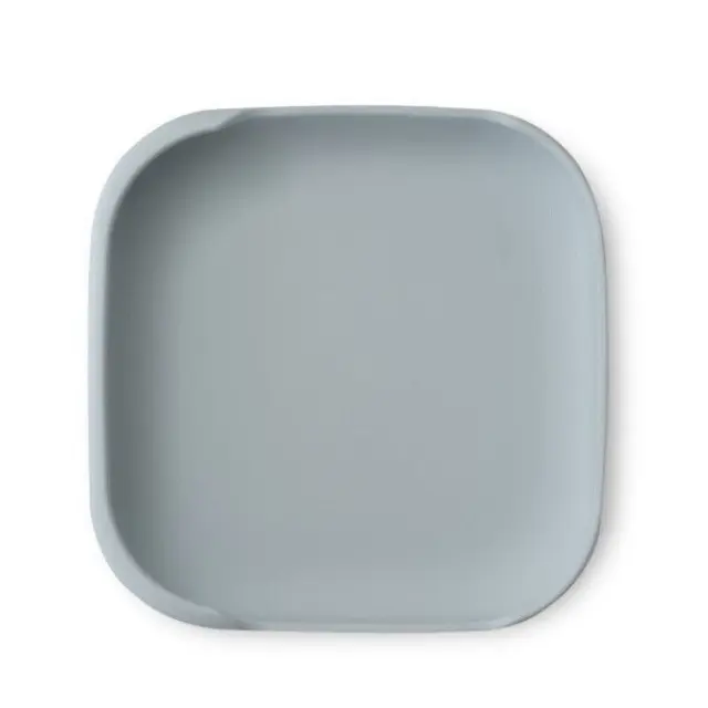 Interbaby Πιάτο Σιλικόνης Blue Grey SI005-73