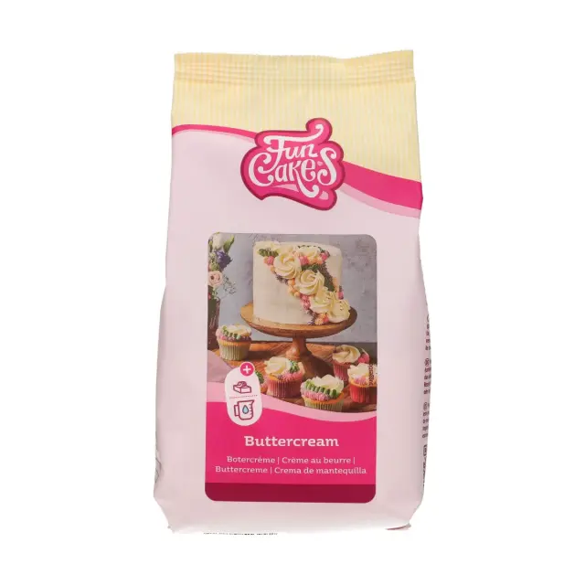 FunCakes Μείγμα για Βουτυρόκρεμα - 500γρ.