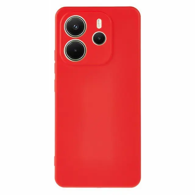 Θήκη Σιλικόνης για Xiaomi Redmi Note 14 4G- Red OEM