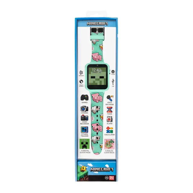 Disney Minecraft Pig Skin Kids Smart Watch 2