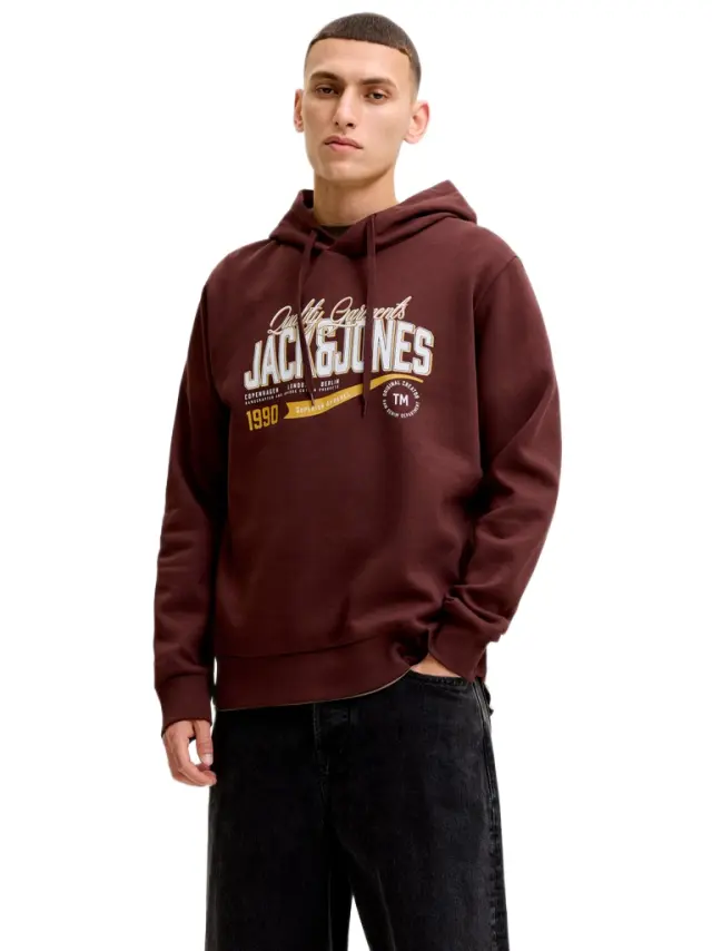 Jackamp;Jones ανδρικό φούτερ με κουκούλα 12299467-1