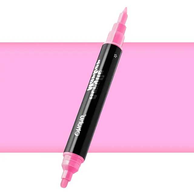 Ohuhu Acrylic Marker με Διπλή Μύτη N504 - Neon Pink (OHUHU)
