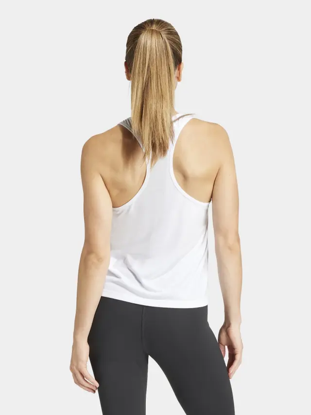 adidas Φανελάκι τεχνικό Train Essentials IS4034 Λευκό Regular Fit - M 2