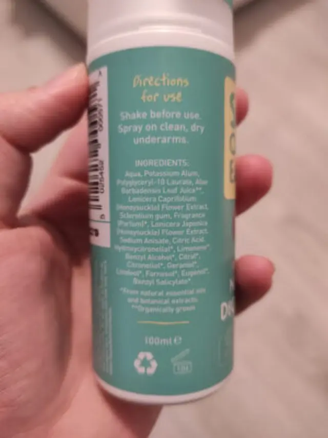 Vegan Αποσμητικό Spray Melon & Cucumber 100ml
