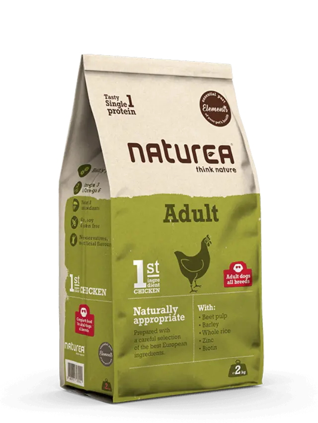 Naturea Elements Adult Chicken 2Kg Μονόχρωμο