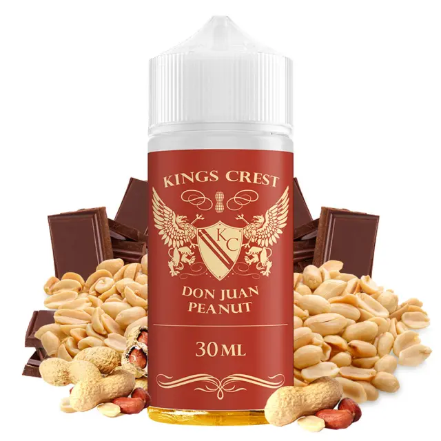 Don Juan Peanut 30ml (120ml) - Kings Crest Flavorshots