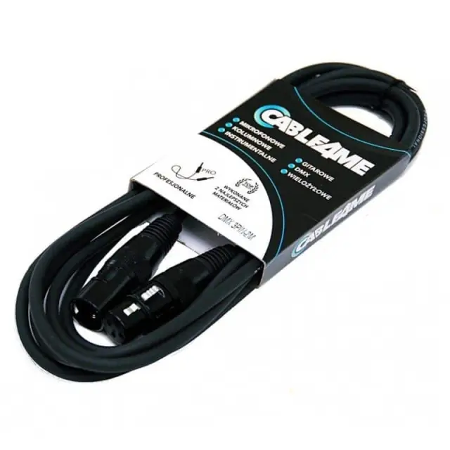 CABLE4ME DMX 3pin cable for lighting 3m