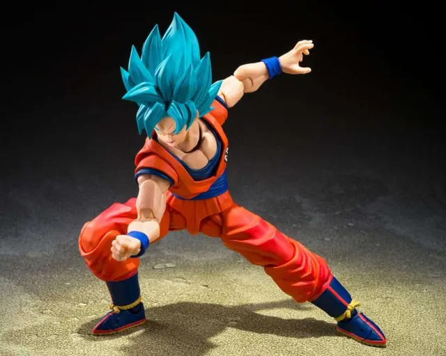 Dragon Ball Super S.H.Figuarts Action Figure Super Saiyan God Super Son Goku (Blue power transcending Limits) 15 cm 3