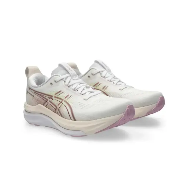Asics Women's Gel-Kayano 33 Άσπρο - Μωβ 1012B939-100 (Asics) 3