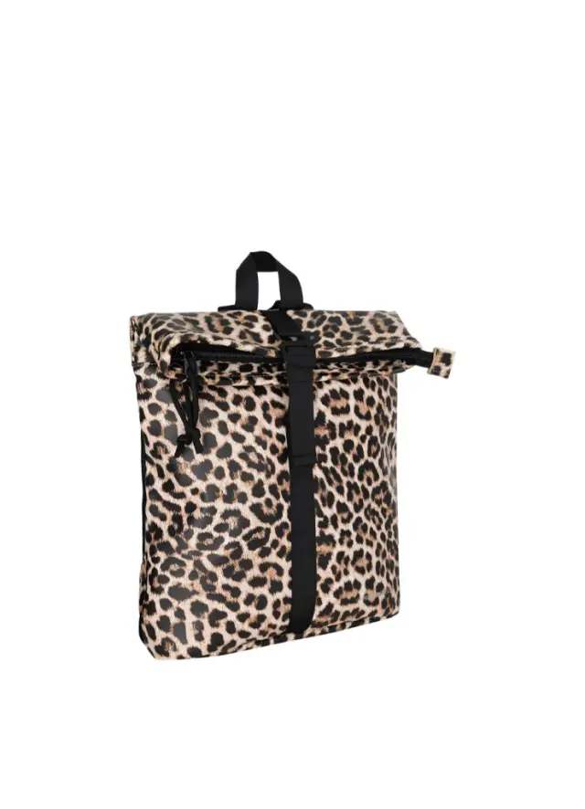 New Rebels - New Rebels Mart Los Angeles Leopard Rolltop Backpack