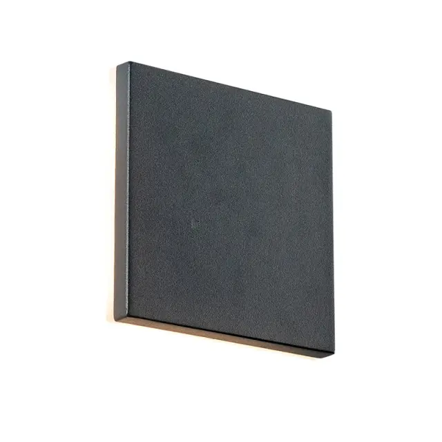 LED SMD WALL LUMINAIRE 8W 450LM 110° 230V AC 3.000K DARK GREY CRI80 IP54 30.000HRS / LG2802G