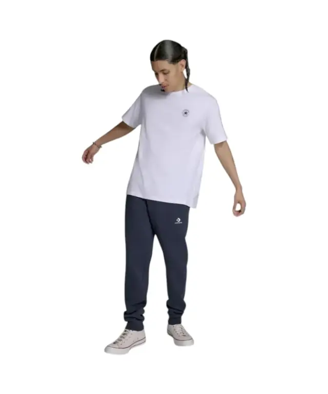 Converse - Ανδρικό T‑shirt Chuck Print Tee Standar Fit CVM5T565-100 Λευκό - XL 3