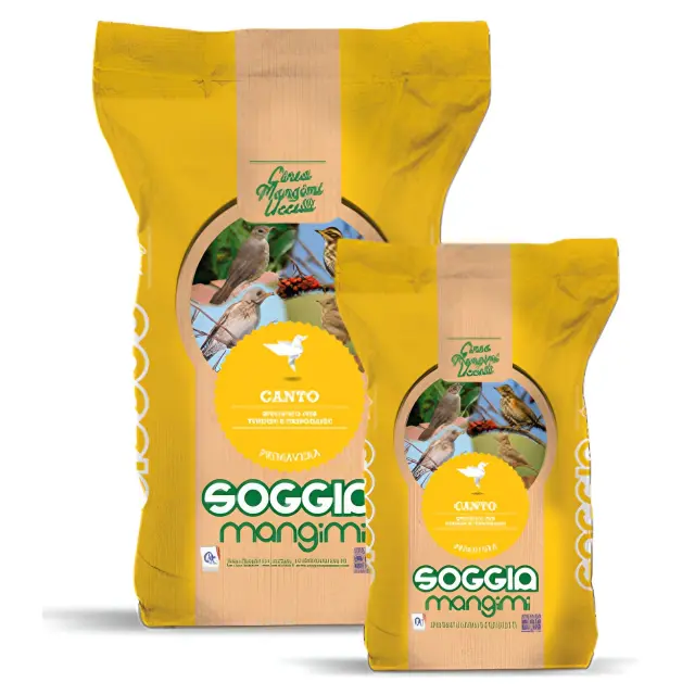 Soggia Mangimi Canto Εμπλουτισμένη Τροφή Αναπαραγωγής Πτηνών 25kg