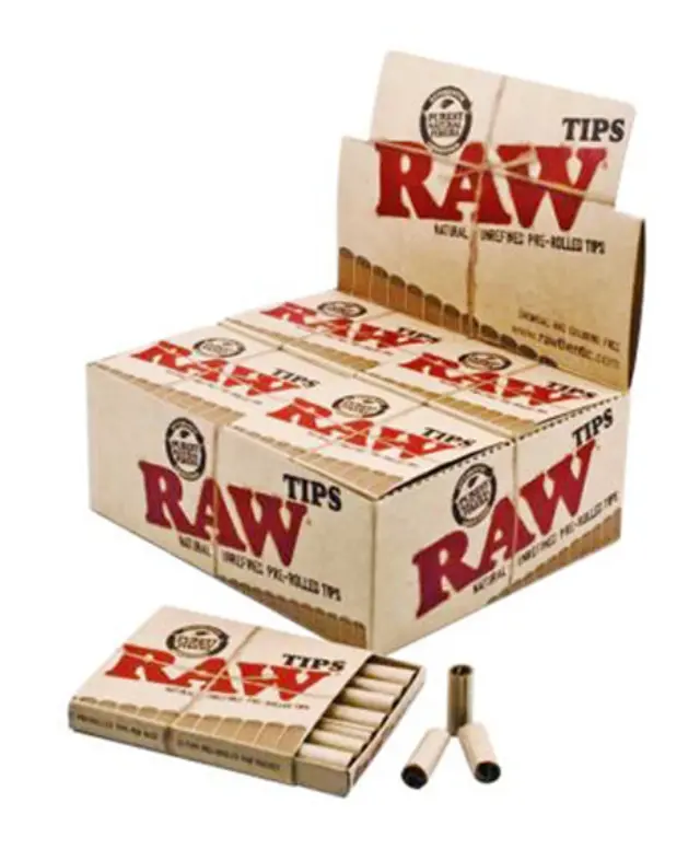 RAW Pre-Rolled Tips Τζιβάνα - Προτυλιγμένη 20τεμ.
