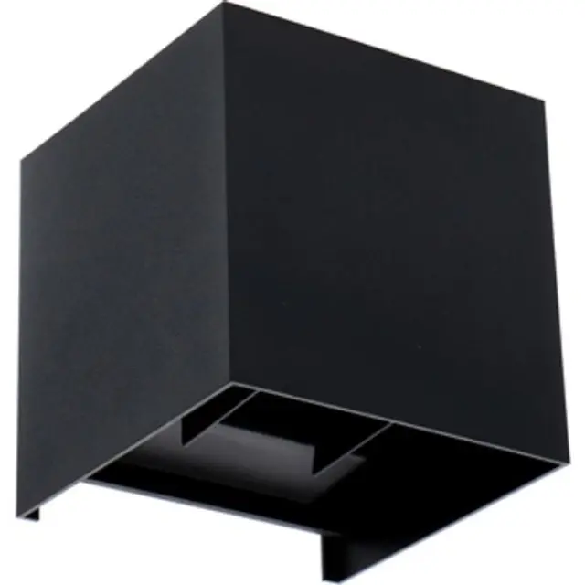 Outdoor Light with Light Source - wall light Amarillo - 5.5W 450lm 2700K IP65 - Black
