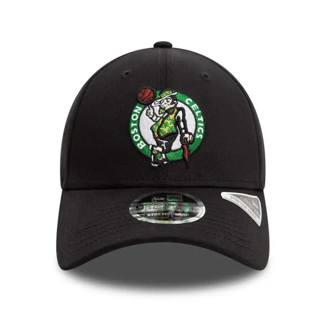 New Era Adult 9Forty Stretch NBA Boston Celtics Snap Cap Μαύρο - Πράσινο 60595177 (New Era) - One Size 2
