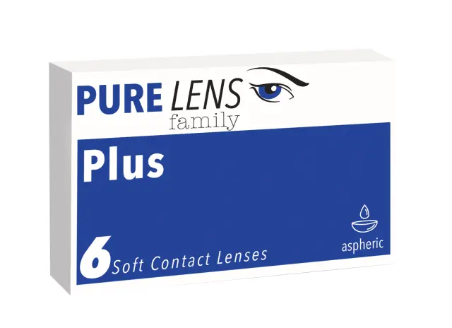 PURE LENS PLUS ΜΥΩΠΙΑΣ ΜΗΝΙΑΙΟΙ - 6 ΦΑΚΟΙ - -10.00 (Μυωπία)