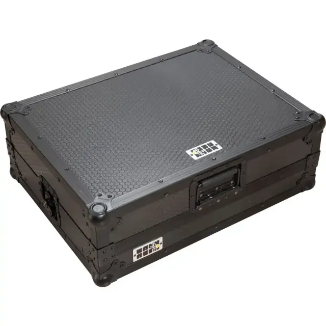 WALKASSE WMC-PROS4MBK Flight Case Midi Controller Native Instruments® KONTROL S4/S3 Black (Laptop Stand). 2