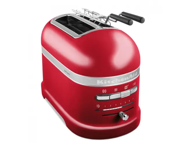 Φρυγανιέρα KitchenAid Artisan 5KMT2204EER με ισχύ 1250W και χωρητικότητα 2 φέτες ψωμιού - Empire Red5KMT2204EER 2