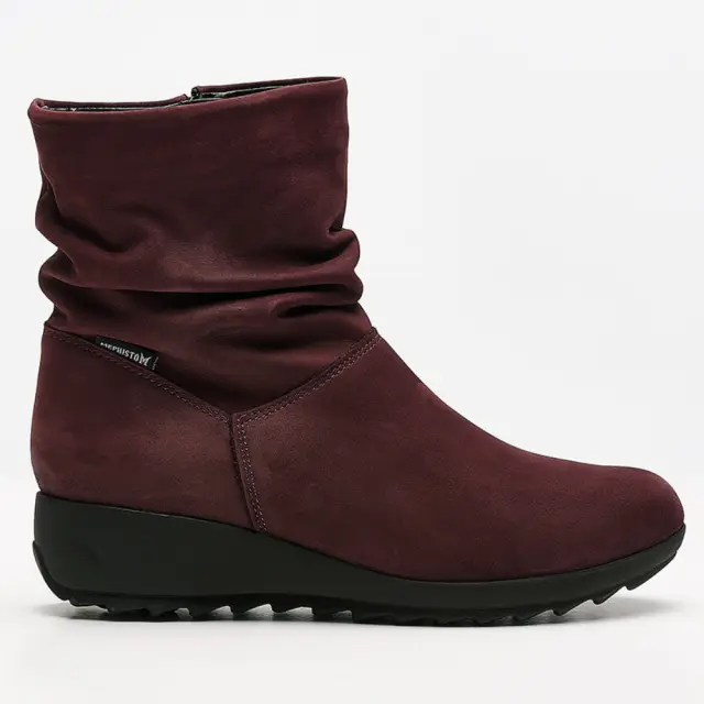 Mephisto Μποτάκια Γυναικείο δέρμα Nubuck Μωβ MEP/AGATHA PLUM