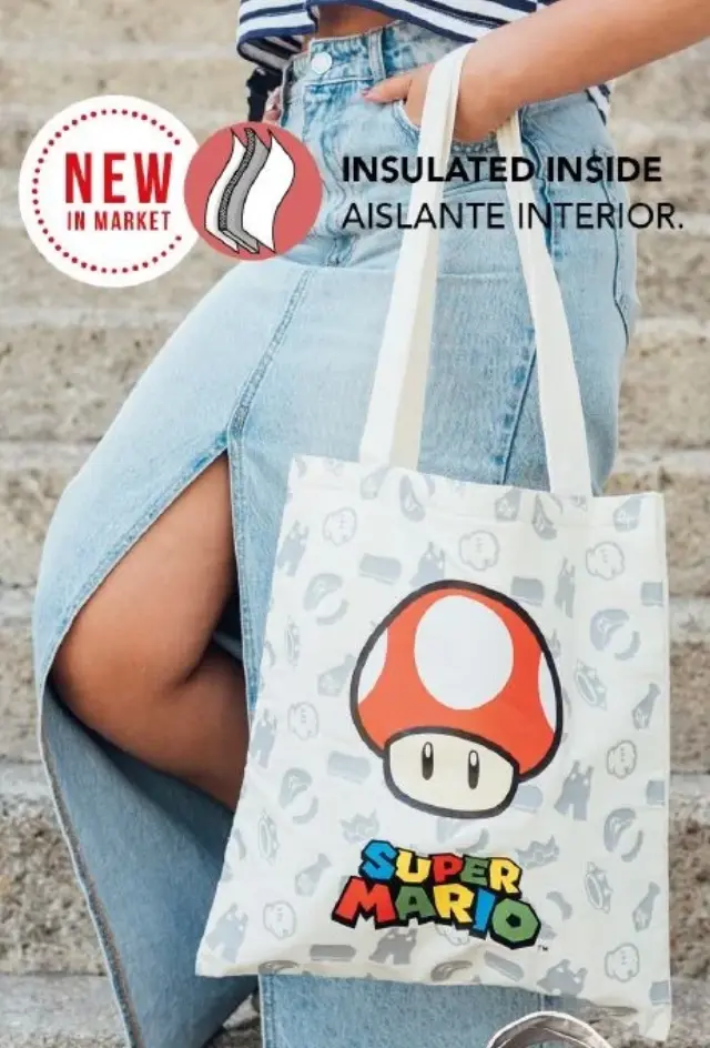 Τσάντα ισοθερμική SUPER MARIO - Insulated Tote Bag 39x37cm 77849000016 2