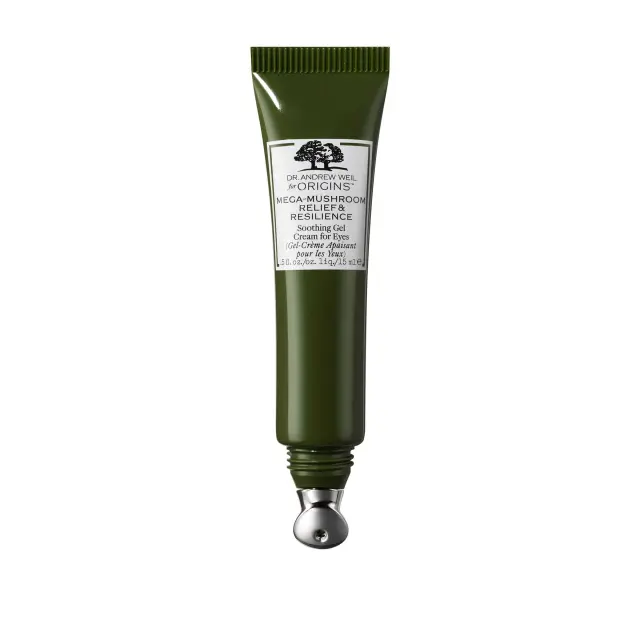 Origins Dr. Andrew Weil Mega-Mushroom Ενυδατικό Gel-Κρέμα Ματιών κατά των Μαύρων Κύκλων με Υαλουρονικό Οξύ για Ευαίσθητες Επιδερμίδες 15ml