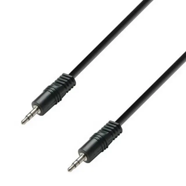 Adam Hall K3BWW0300 3Star Series Καλώδιο Audio 1/8 Stereo Jack - 1/8 Stereo Jack 3m Μαύρο