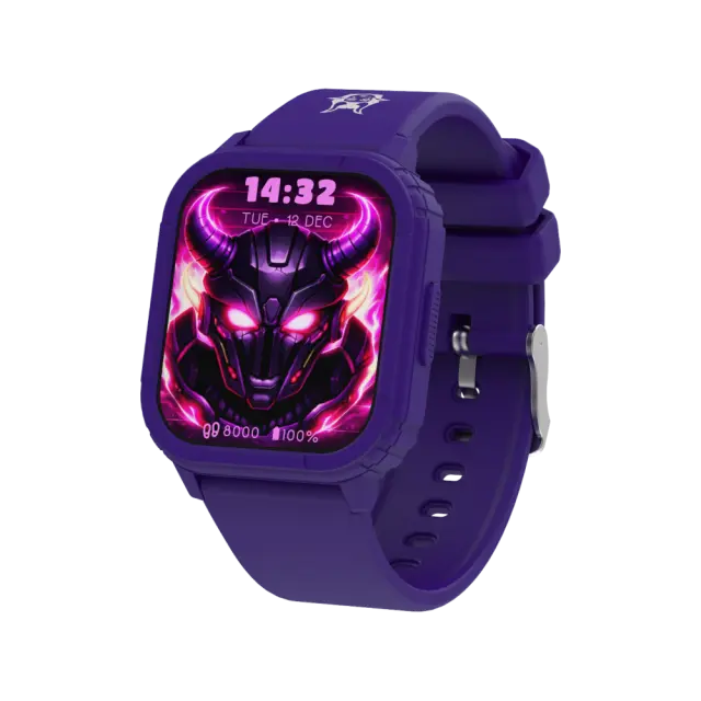 Kiddoboo KB019X3PRL - Kiddoboo Goat Rage Gaming Smartwatch Μωβ