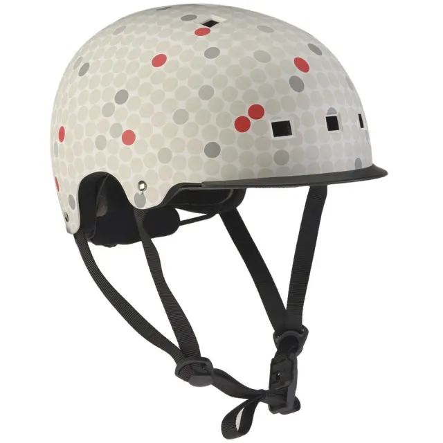ROCES pop plus Grey dots Κράνος - Λευκό Λευκό 2