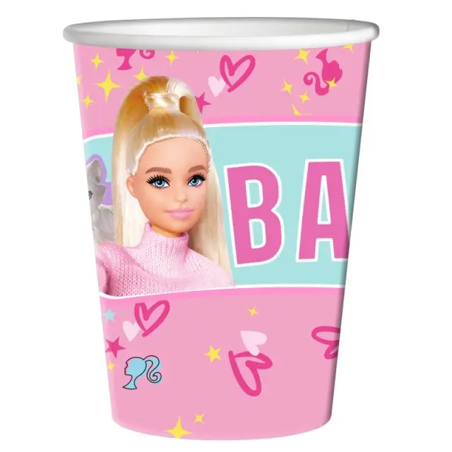 Ποτήρια Barbie Sweet Life 250 ml / 8 τεμ