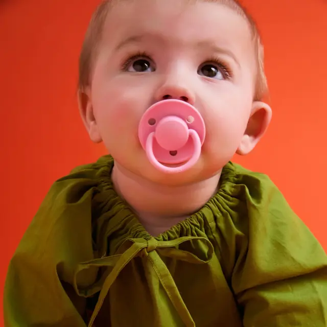 BIBS ΣΕΤ ΠΙΠΙΛΕΣ 2ΤΜΧ – DE LUX – BABY PINK/TANGO – ΣΤΡΟΓΓΥΛΗ/ΣΙΛΙΚΟΝΗ ONESIZE 3